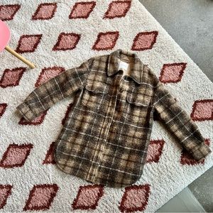 Wilfred Ganna Shirt Jacket Plaid